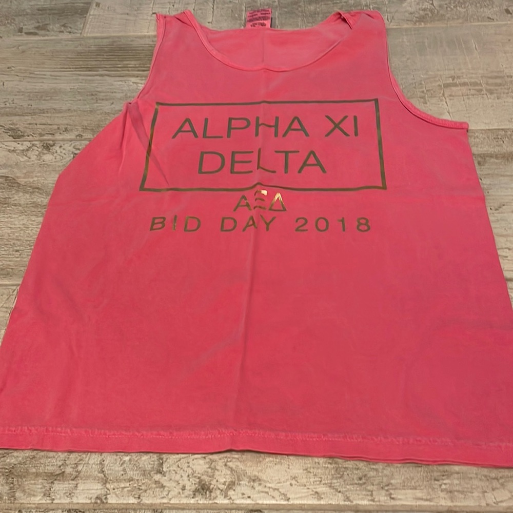 Comfort Colors Alpha Xi Delta Tank